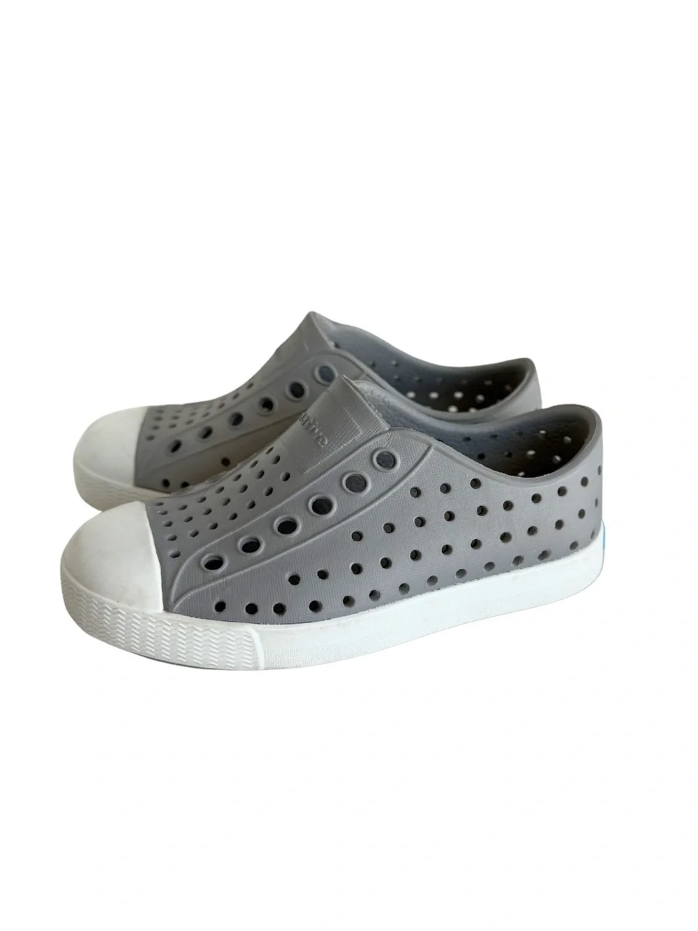 Native Kids Jefferson Sandals Shoes - Pigeon Grey Size TODDLER Size 7